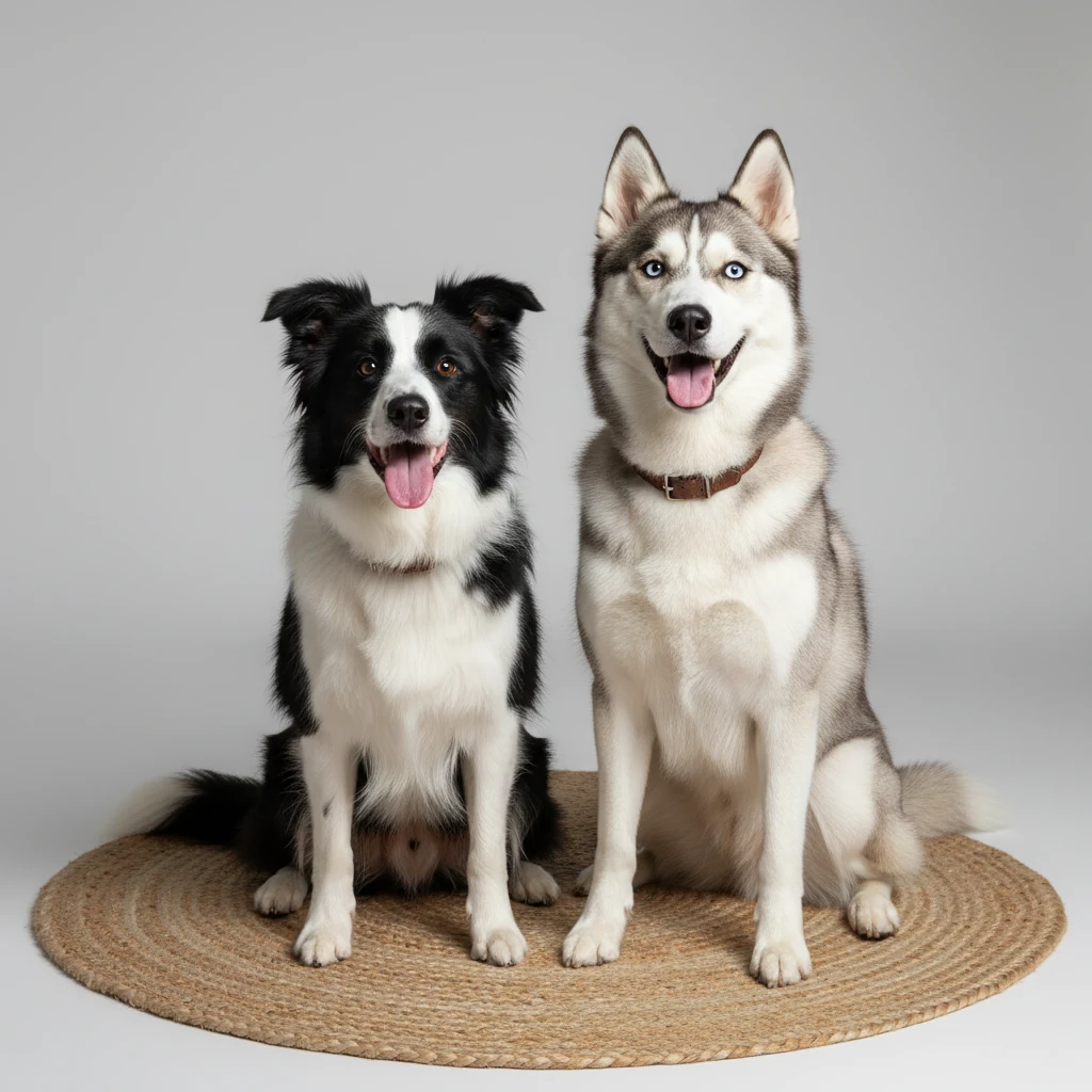 Border Collie vs Husky Siberiano en Colombia: ¿Cuál se Adapta Mejor a tu Vida?