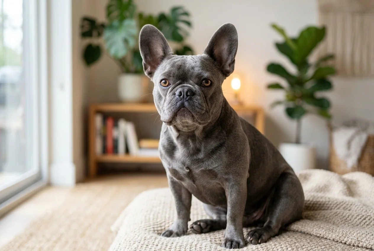 Bulldog Francés Blue: Guía Completa de Cuidados, Genética Gris Azulado, Salud y Precios en Colombia
