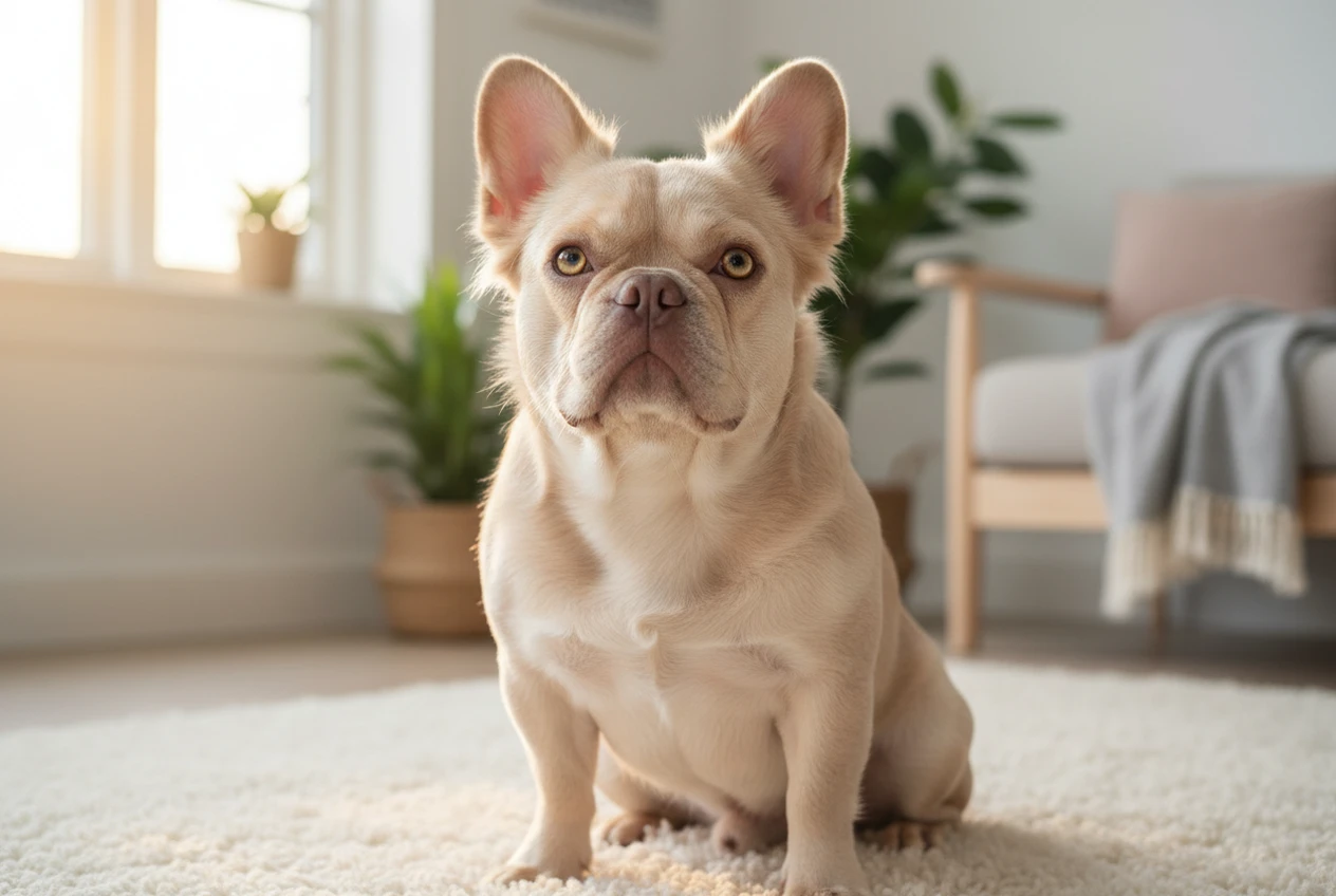 Bulldog Francés Fluffy Isabella: Características, Genética Exótica y Cuidados Especiales