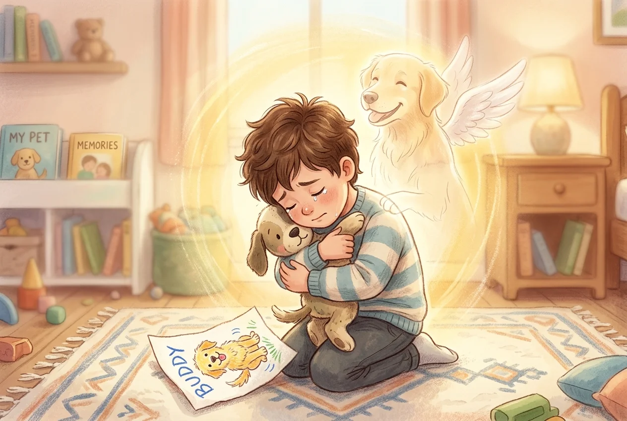 ¿Cómo superar la muerte de una mascota en niños? Guía para padres