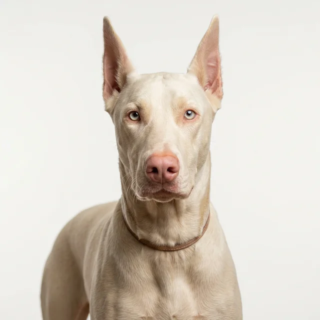 Cachorro Dóberman Albino en Barranquilla