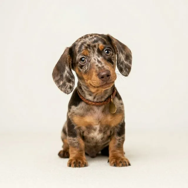 Cachorro Teckel Arlequín en Barranquilla